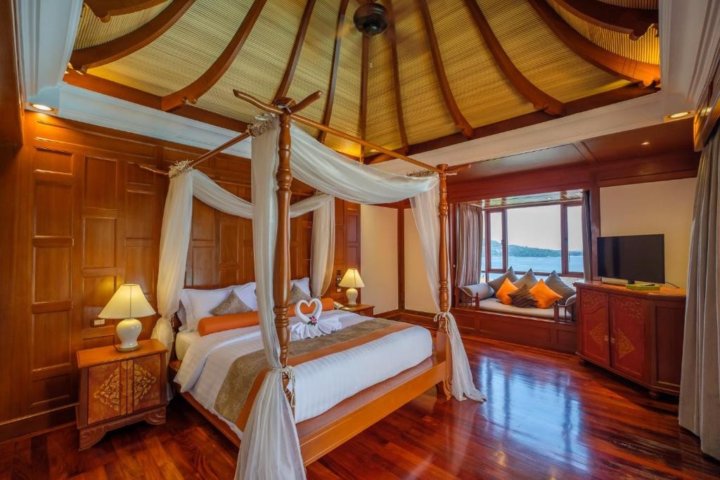 فيلا من غرفة نوم واحدة مع مسبح  