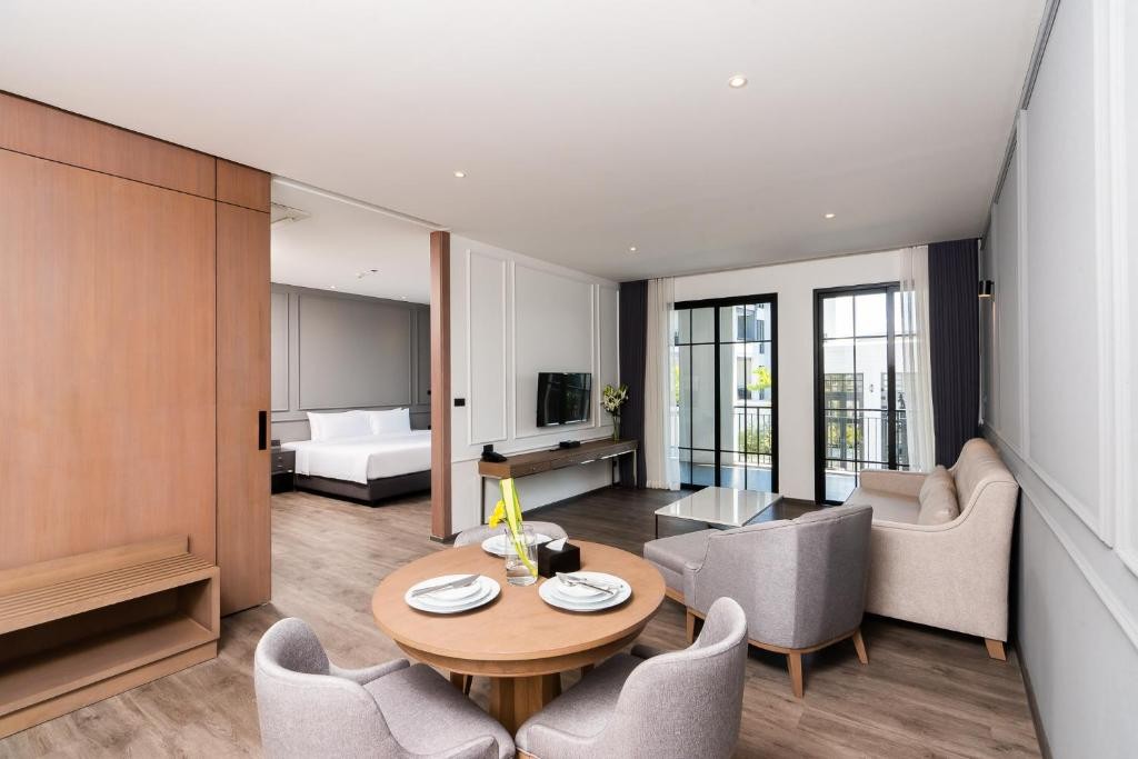 جناح غرفة وصالة